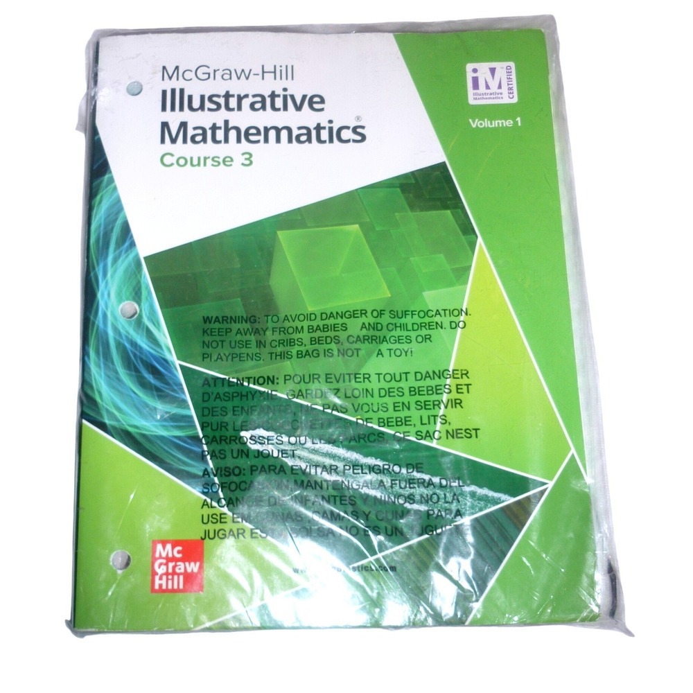 McGraw-Hill Illustrative Mathematics 3 Middle School Textbook 9780076884636